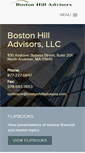 Mobile Screenshot of bostonhilladvisors.net